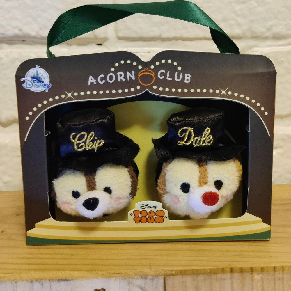 New Sealed Disney Chip N Dale 75th Anniversary Collectible Plush Minis